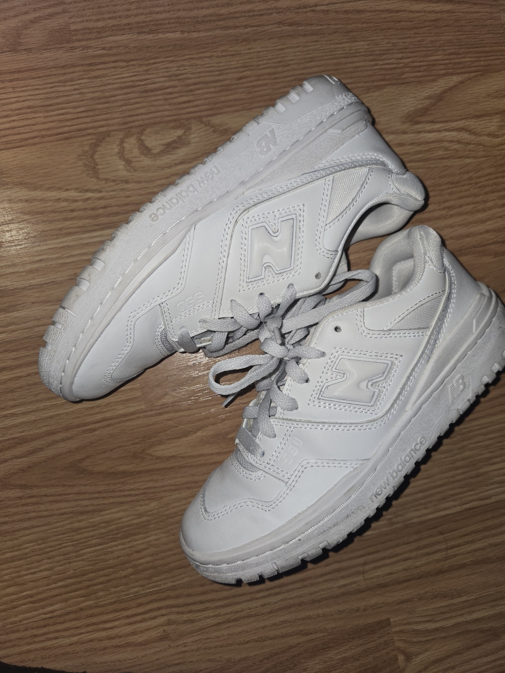New Balance White Athletic Sneakers - Classic Comfort